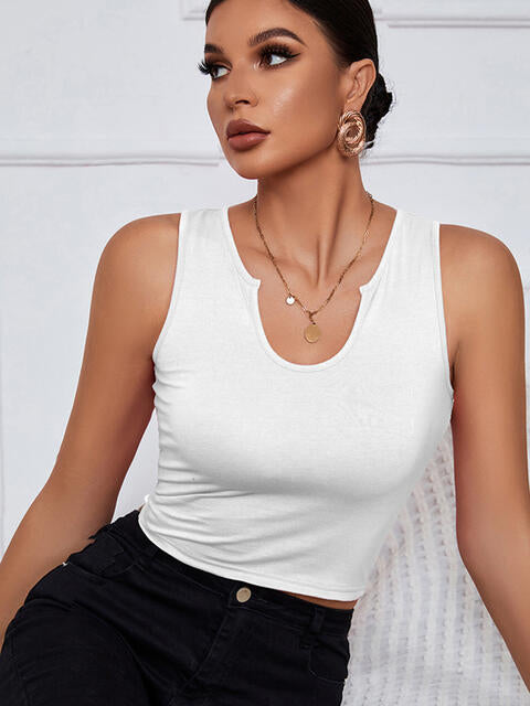 Notched Neck Tank