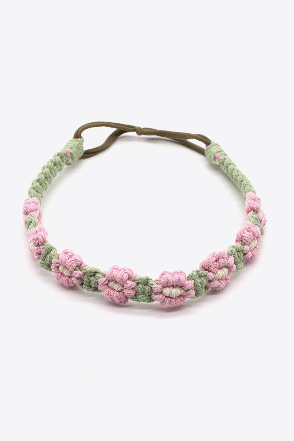 Assorted 2-Pack In My Circle Daisy Macrame Headband